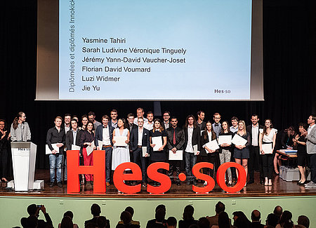 Remise de diplômes pour les étudiant-e-s de la HES-SO