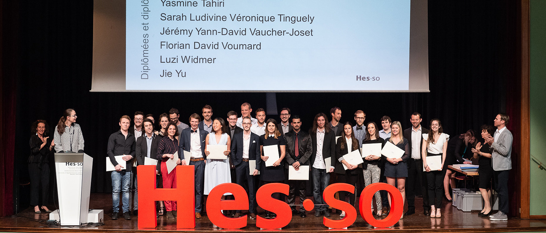 Remise de diplômes pour les étudiant-e-s de la HES-SO