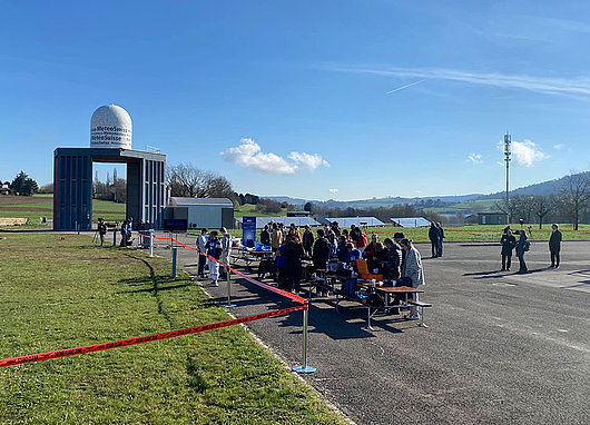 Swisscansat 2023 chez Meteosuisse à Payerne