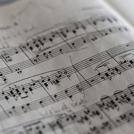 Partition et notes de musique