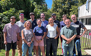 groupe participant-es séminaire formation low tech septembre 2025 hes-so