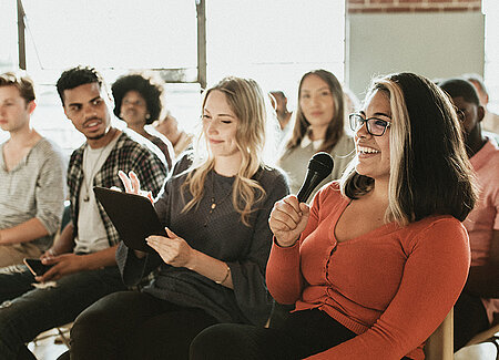 Participation d'étudiant-e-s