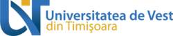 Logo Université de Vest din Timisoara Roumanie