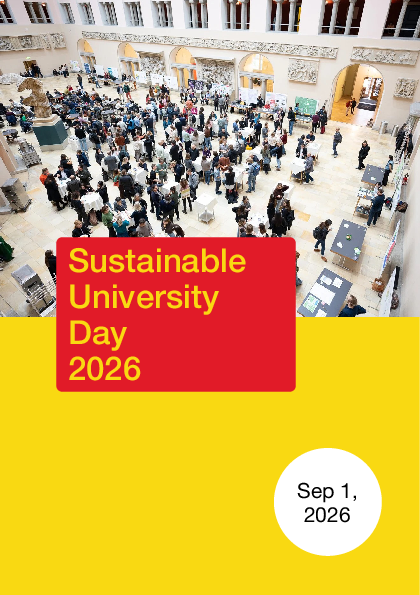 Flyer programme sustainable university day 2026 à zurich