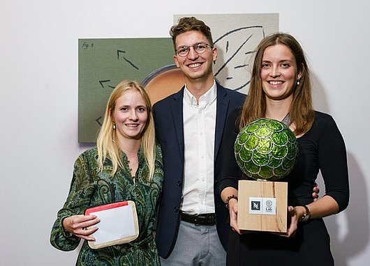 Etudiants MSc BA lauréats du Swiss Startcup Challenge pour leur projet ZipBack