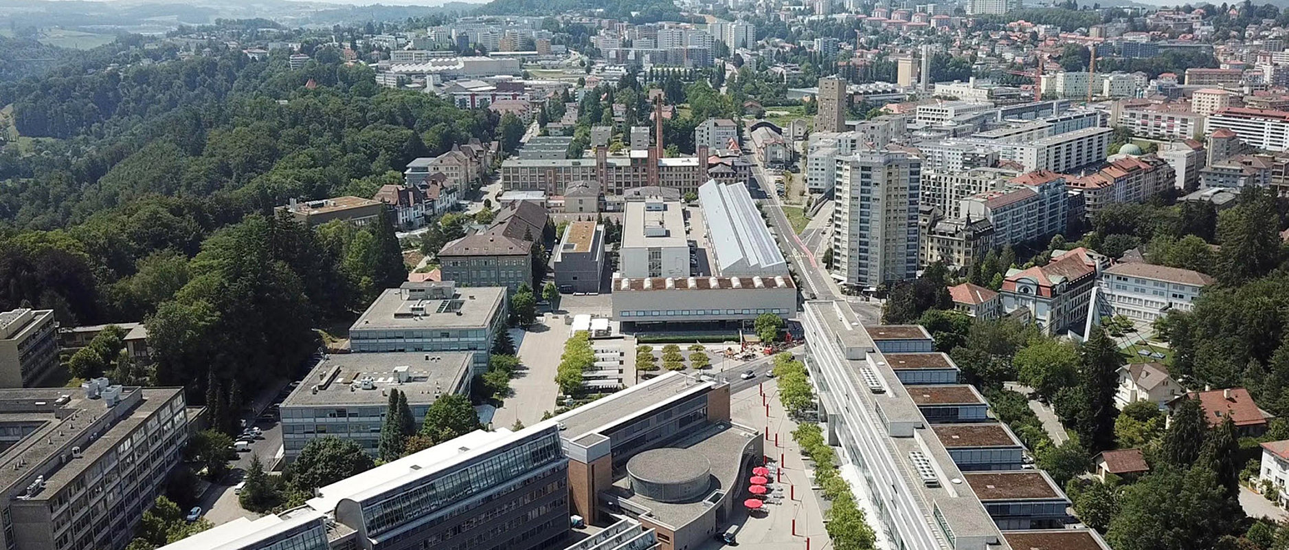 Vue du plateau de Perolles