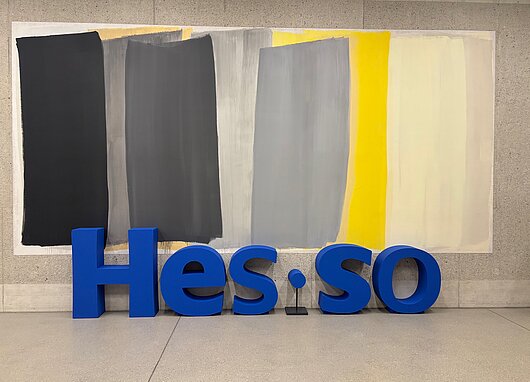 Lettres bleues Hes-so