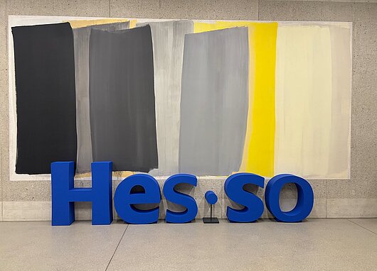 Lettres bleues Hes-so
