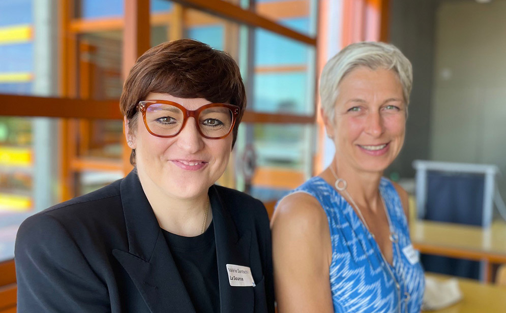 Portrait des professeures Valérie Santschi et Caryn Mathy