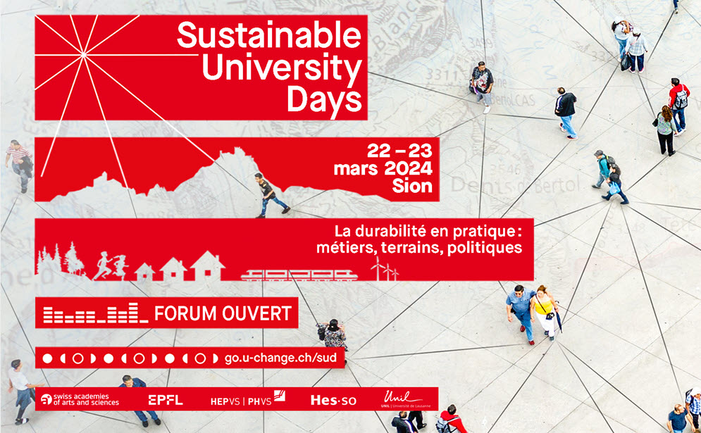 Annonce Sustainable University Days 2024