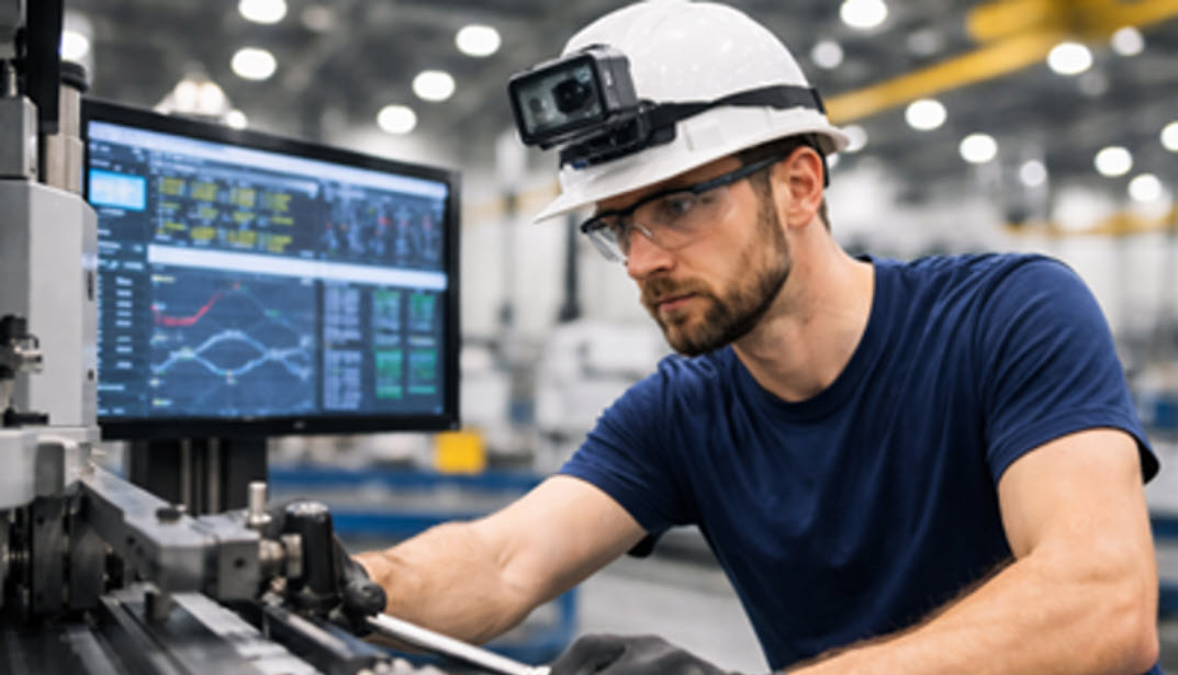 Opérateur sur machine d'usinage