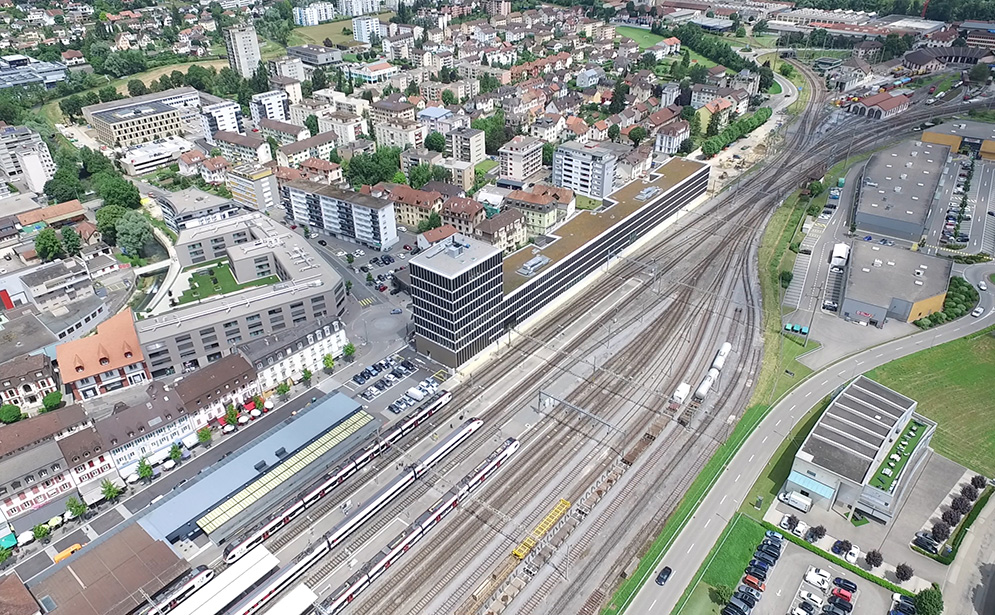Bâtiment StrateJ Delémont