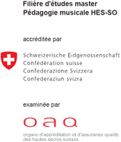 Accréditation master en pédagogie musicale OAQ