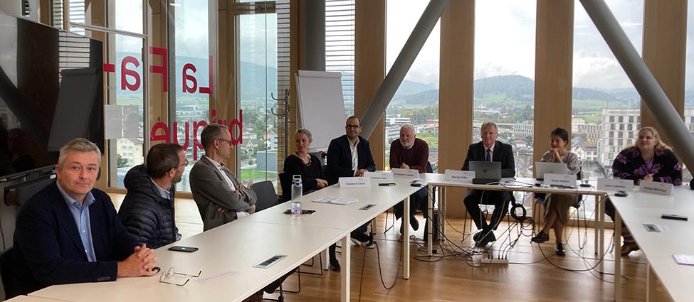 Rencontre des expert·es de l'AAQ et de membres de la communautés de la HES-SO. 